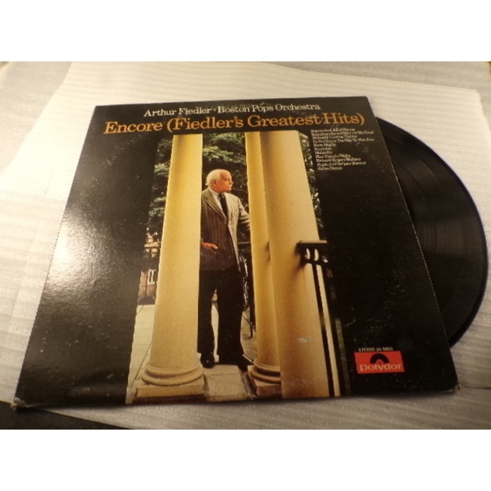 Arthur Fiedler Boston Pops Orchestra Encore Greatest Hits Vinyl LP Polydor245001